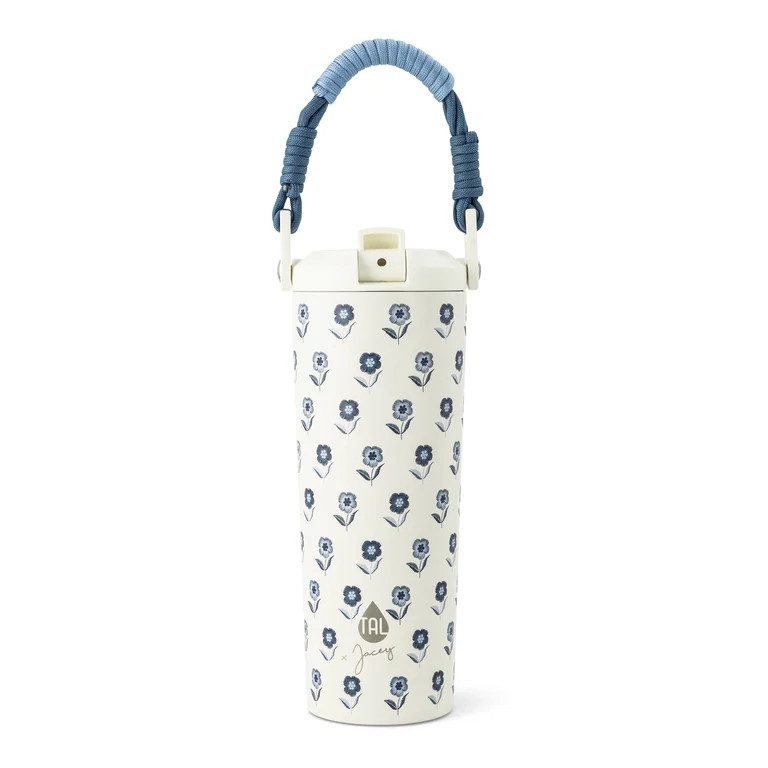 Jacey Duprie x TAL Hudson 24oz Stainless Steel Water Bottle with Paracord Handle, Etoile | Walmart (US)