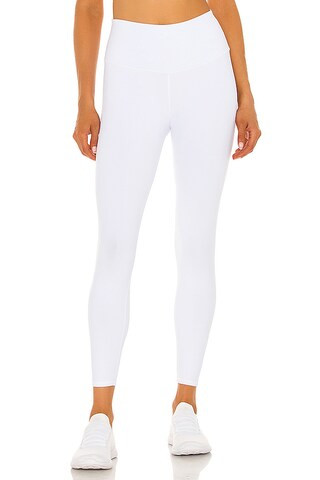 alo 7/8 Airbrush Legging in White from Revolve.com | Revolve Clothing (Global)