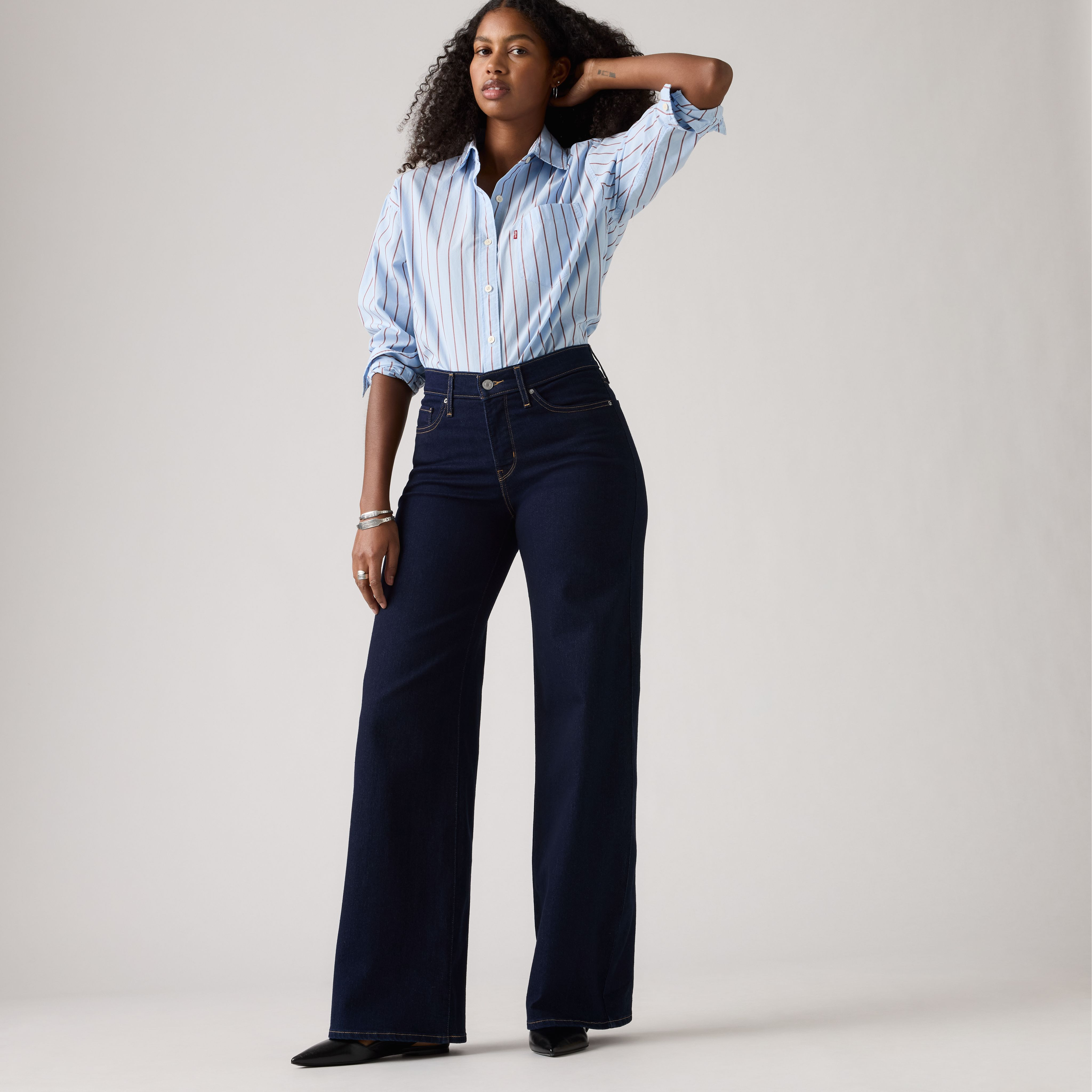 Levi's 318 Shaping Wide Leg Women's Jeans 32x32 | Levi's US
