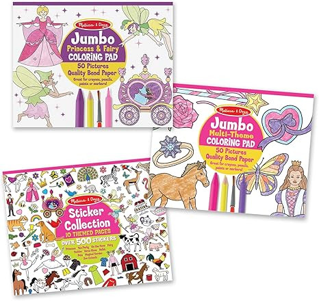 Melissa & Doug Girls Activity Bundle | Amazon (US)