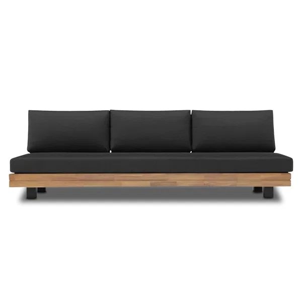 Veridian 91'' Wood Outdoor Sofa | Wayfair North America