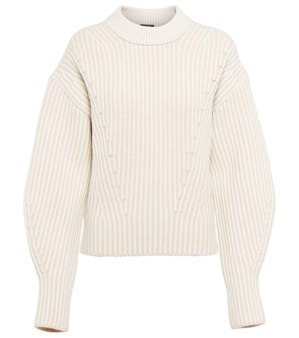 Striped wool-blend sweater | Mytheresa (INTL)