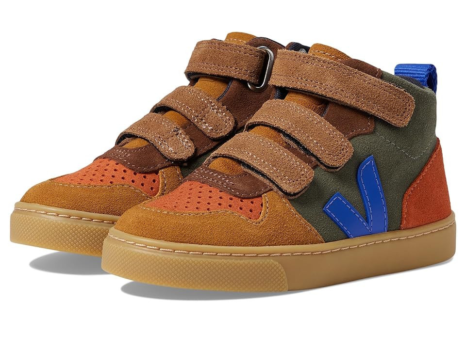 VEJA Kids Small V-10 Mid (Toddler) Kid's Shoes /Mud/Paros : Unisex EU 27 (US 10 Toddler) M, Rubber/Leather | Zappos