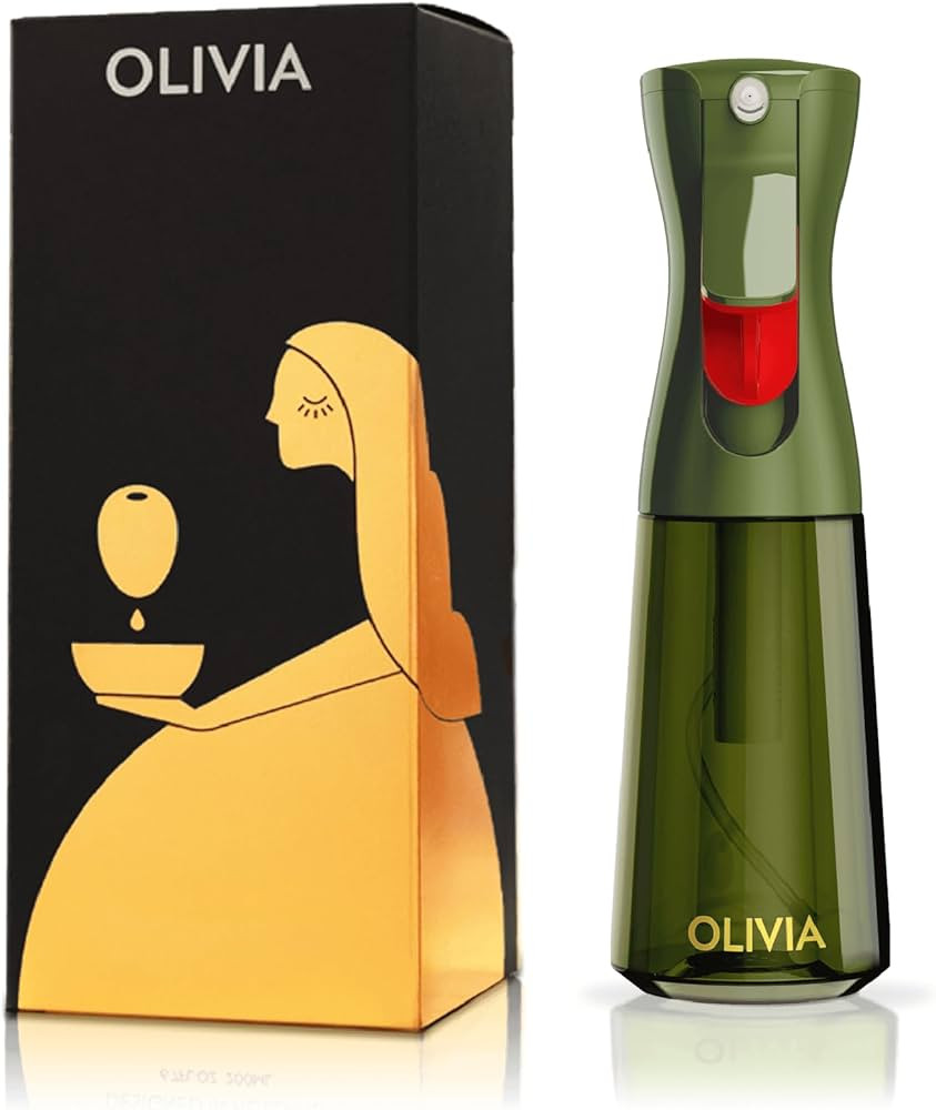 OLIVIA SIGNATURE Advanced Kitchen Oil Sprayer with Flairosol Technology, Fine Mist & Portion Cont... | Amazon (US)