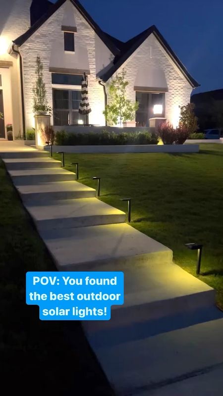 I love these solar lights from Walmart that we added to our front yard!!


Walmart, Walmart home, solar lights, outdoor, patio, backyard, front yard, front porch, outdoor lighting, outdoor solar lights

#LTKFind #LTKstyletip #LTKhome