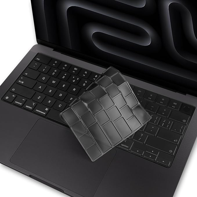 Keyboard Cover Skin for MacBook Pro 14" 16 inch M4 M3 Pro/Max Chip 2024-2021 Released Liquid Reti... | Amazon (US)