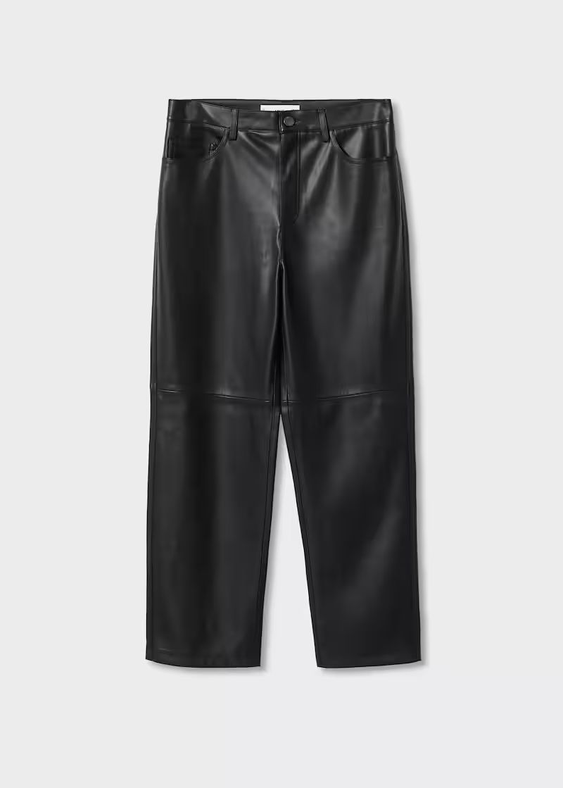 Search: Black leather pants (22) | Mango USA | MANGO (US)