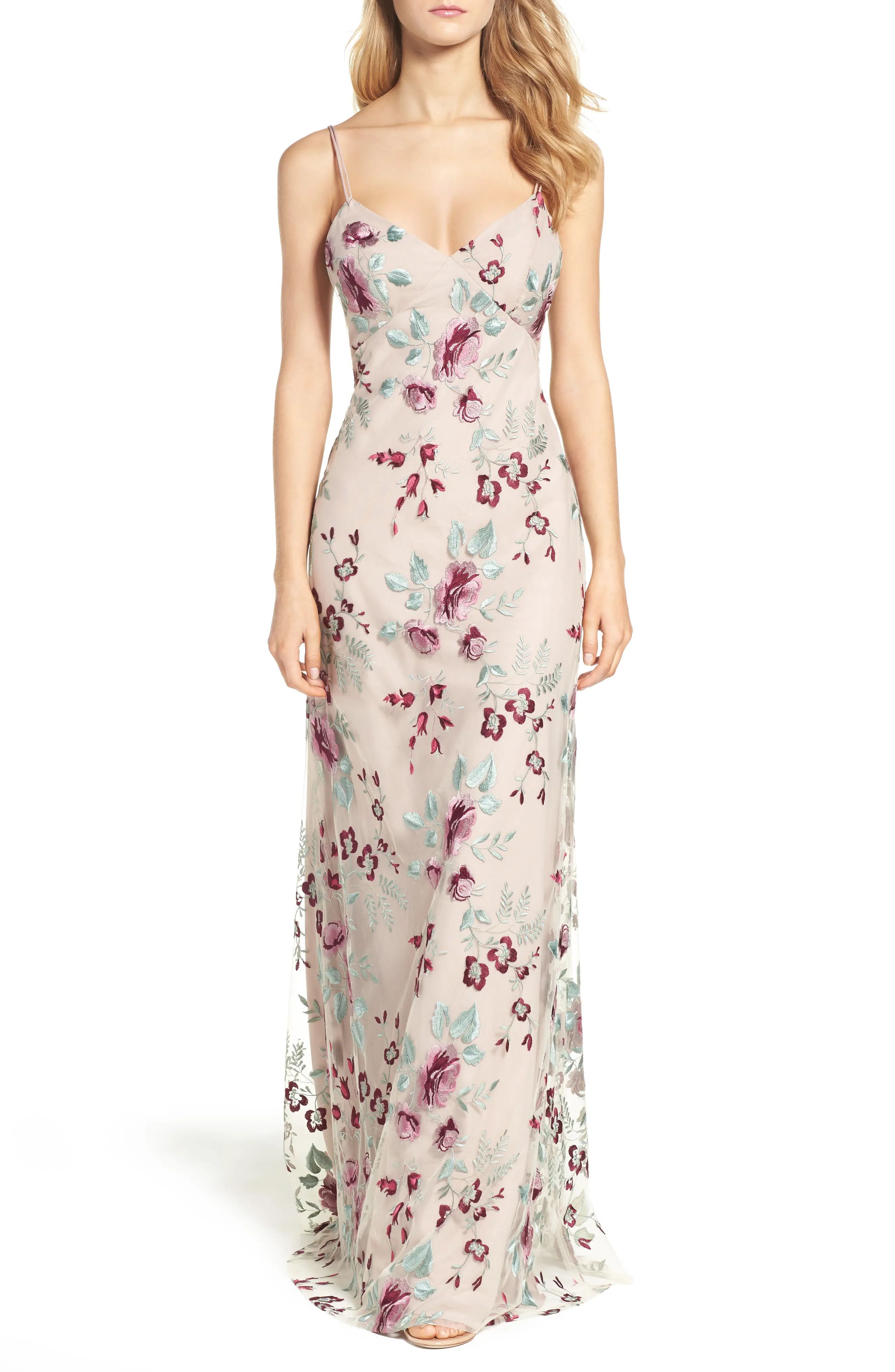 Jenny Yoo Julianna Embroidered Gown | Nordstrom