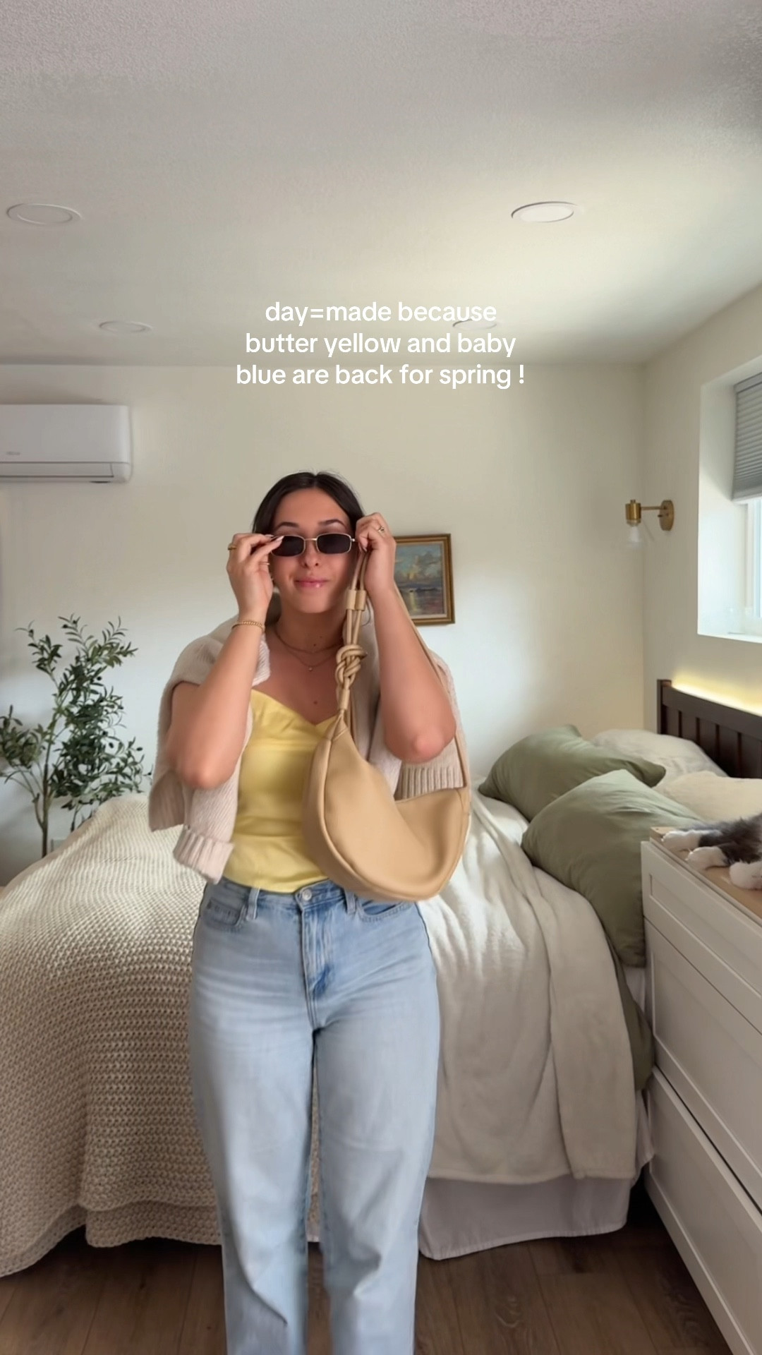 butter yellow for spring >> 💛 

spring 2025 outfits, spring fashion, Peppermayo, yellow top, early spring outfits, spring ootd, blue sneakers, light blue sneakers, puma sneakers, spring shoes, spring sneakers 

#LTKSeasonal #LTKFindsUnder50 #LTKStyleTip