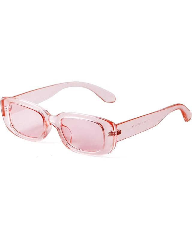 Dollger Rectangle Sunglasses for Women Men Trendy Retro Fashion Sunglasses UV 400 Protection Squa... | Amazon (US)