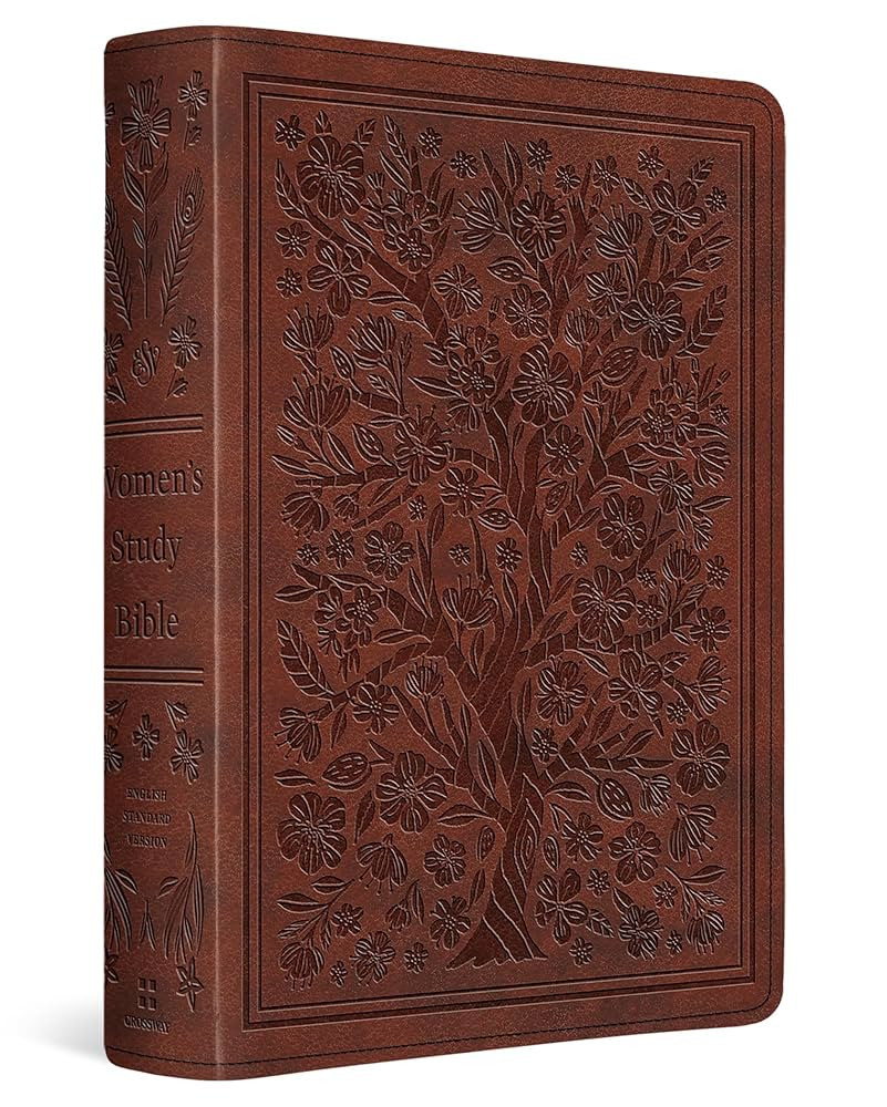 ESV Women's Study Bible (TruTone, Chestnut, Almond Tree Design): Holy Bible, English Standard Ver... | Amazon (US)