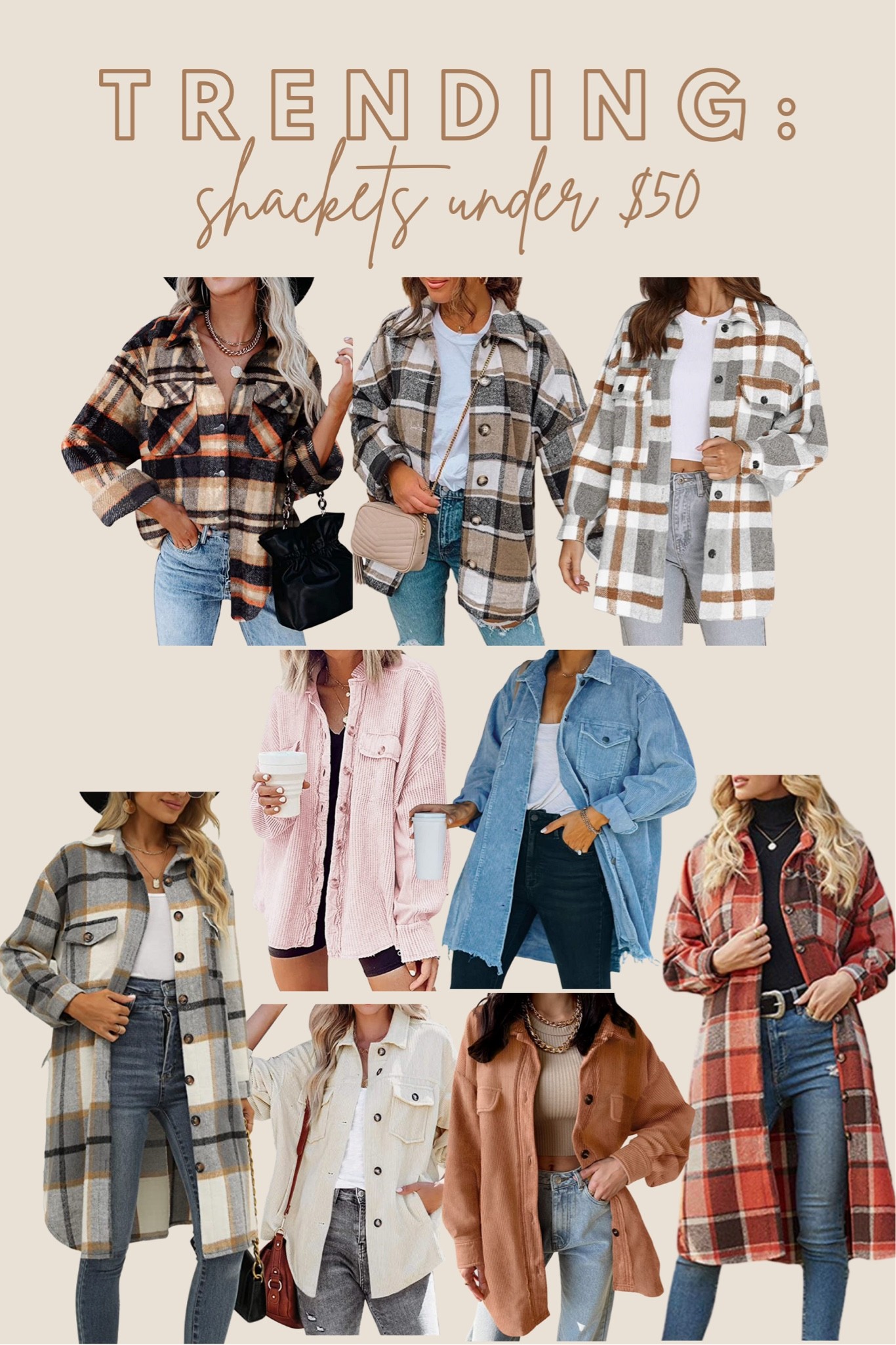 Shackets, Amazon finds, Amazon fashion, Amazon style, fall trends, fall fashion, affordable style, casual style, drop off outfit 

#LTKSeasonal #LTKstyletip #LTKunder50