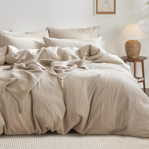 Bedsure Bedsure Shabby Chic Striped Tufted Duvet Cover | Wayfair | Wayfair North America