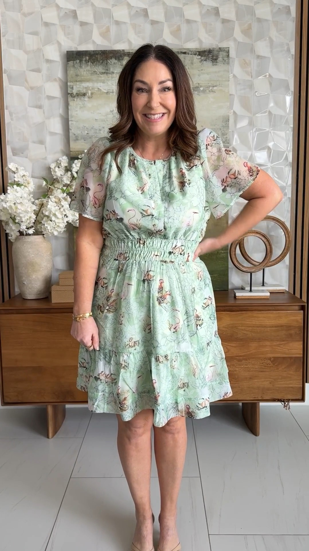 Spring Easter dress wearing large tts 

Use code RYANNE20 for 20% off $100+ through 3/8

#LTKSaleAlert #LTKMidsize