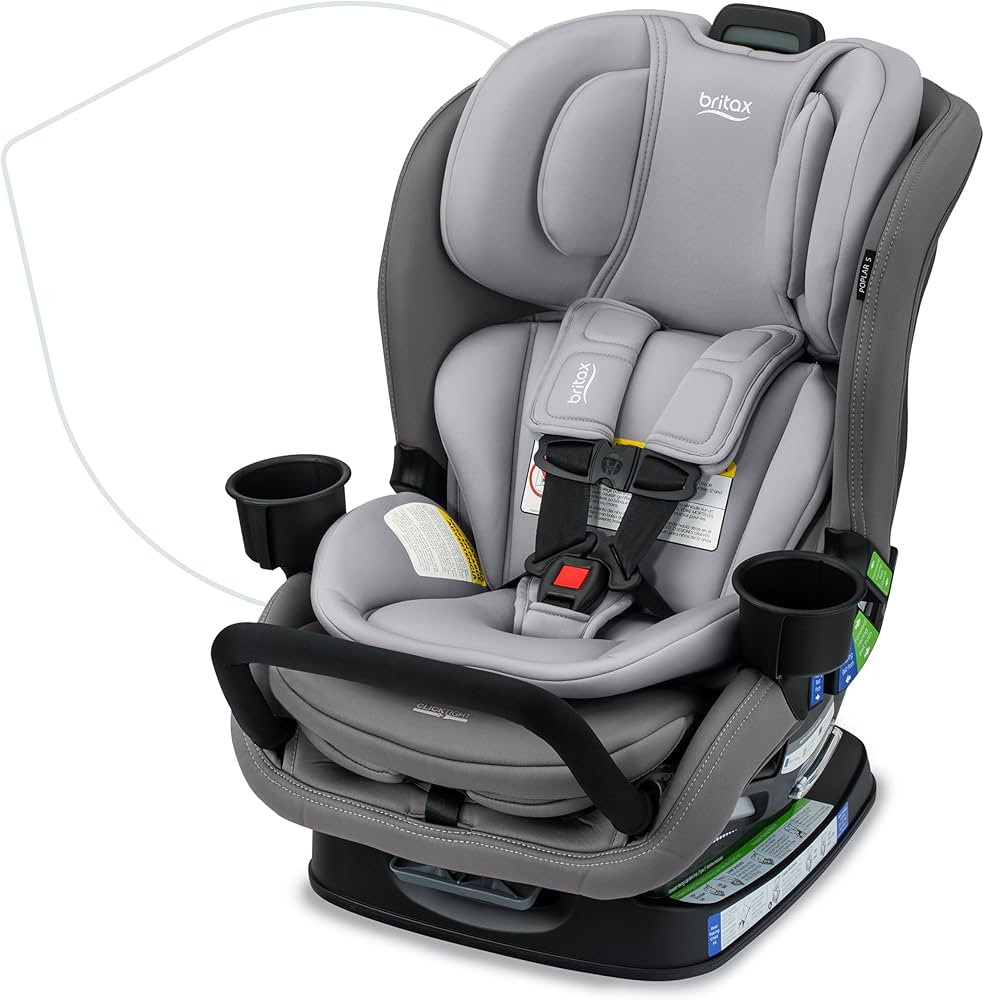 Britax Poplar S Convertible Car Seat, 2-in-1 Car Seat with Slim 17-Inch Design, ClickTight Techno... | Amazon (US)