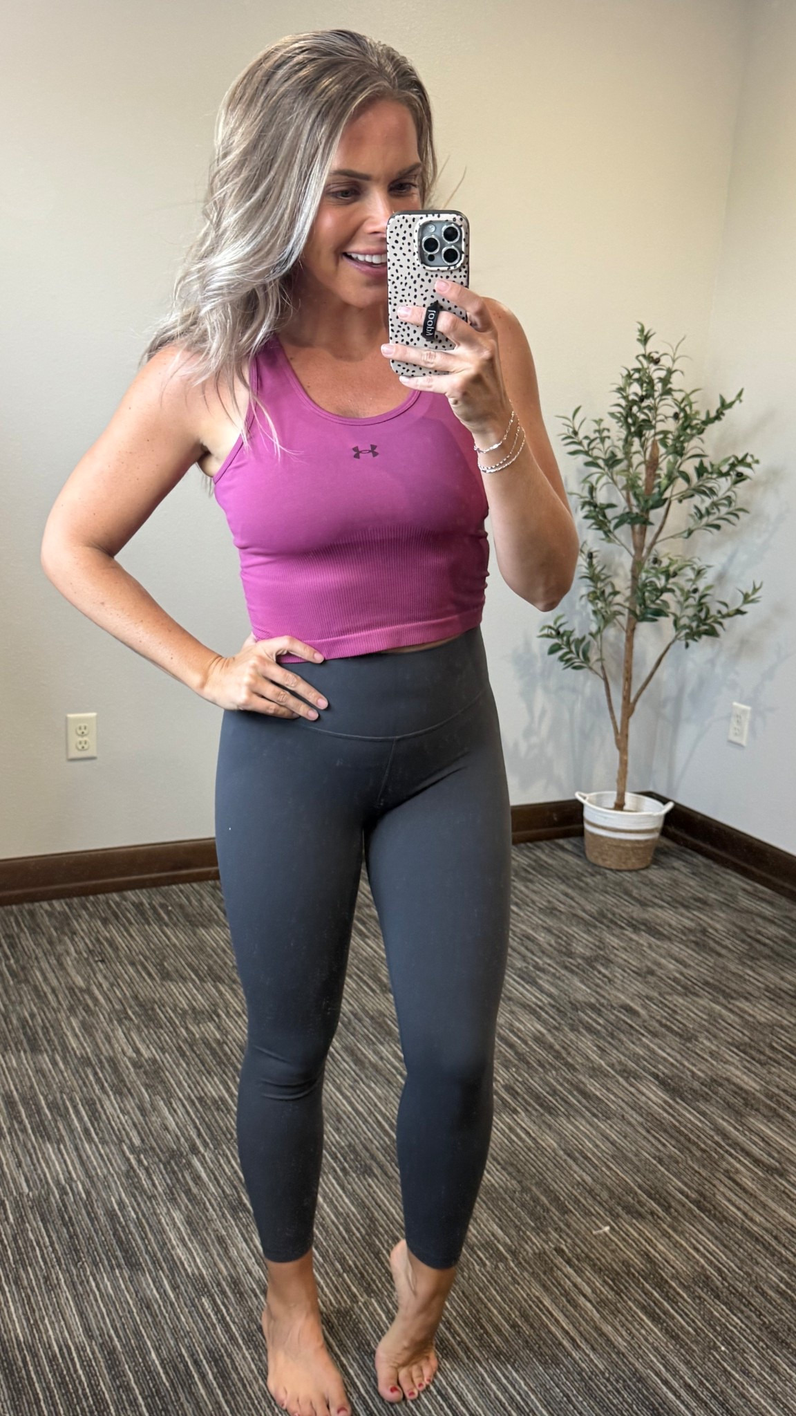 Small tank, medium bottoms 

#LTKActive #LTKFindsUnder50 #LTKStyleTip