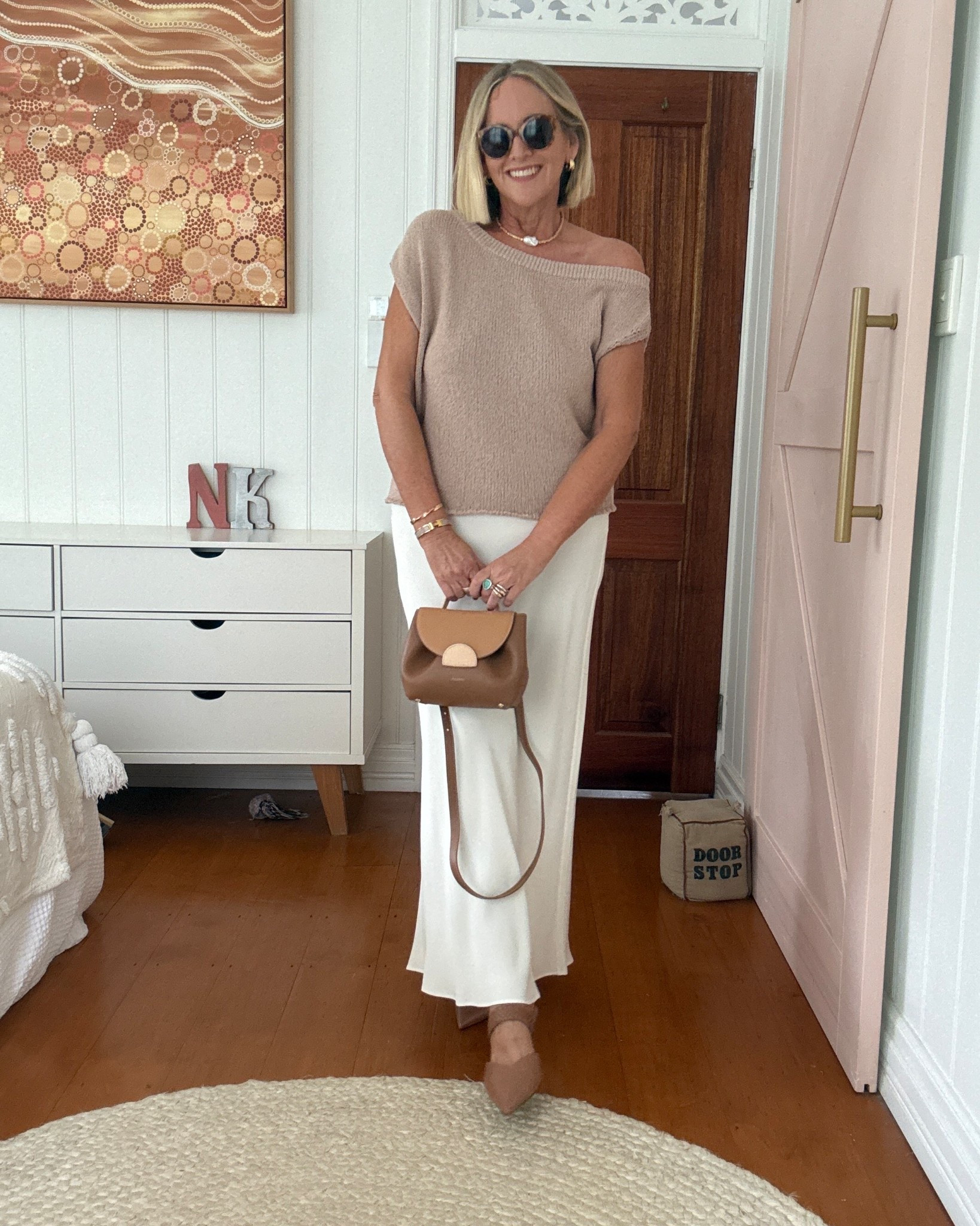 dissh top: I’m wearing XL

This ARKET skirt is no longer available so I’ve linked similar from dissh below 

#LTKaustralia #LTKmidsize #LTKover50style