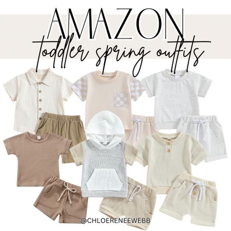 Amazon baby/toddler boy spring outfit roundup! Love these neutrals!! 

Amazon, toddler outfits, toddler fashion, toddler style, toddler boy clothes, baby boy clothes, toddler matching set, toddler shirts, toddler shorts, toddler church outfit, church outfit, family pictures outfits, toddler boy 

#LTKkids #LTKbaby #LTKstyletip