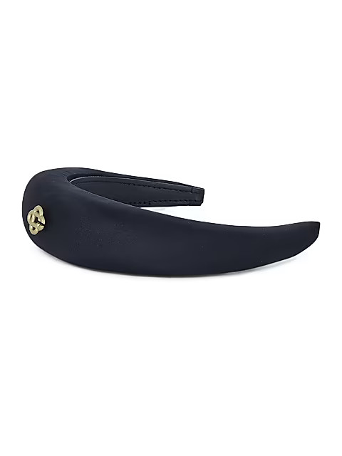 Logo Silk Padded Headband | Saks Fifth Avenue