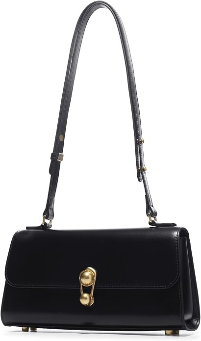 LA FESTIN Small Leather Shoulder Purse for Women Luxury Crossbody Handbag | Amazon (US)