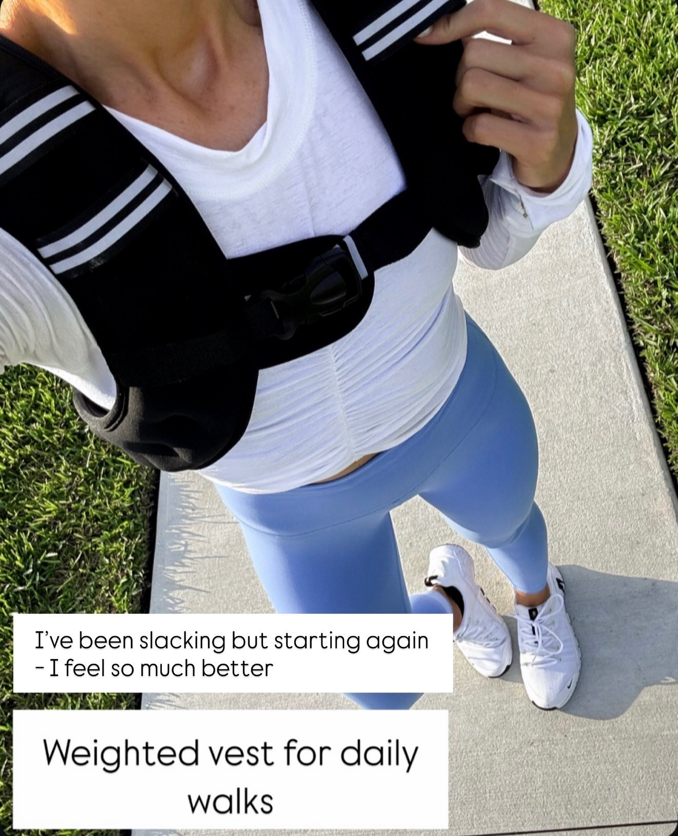 Weighted vest for daily walks, amazon finds, workout gear, annabrstyle.

#LTKActive #LTKOver40