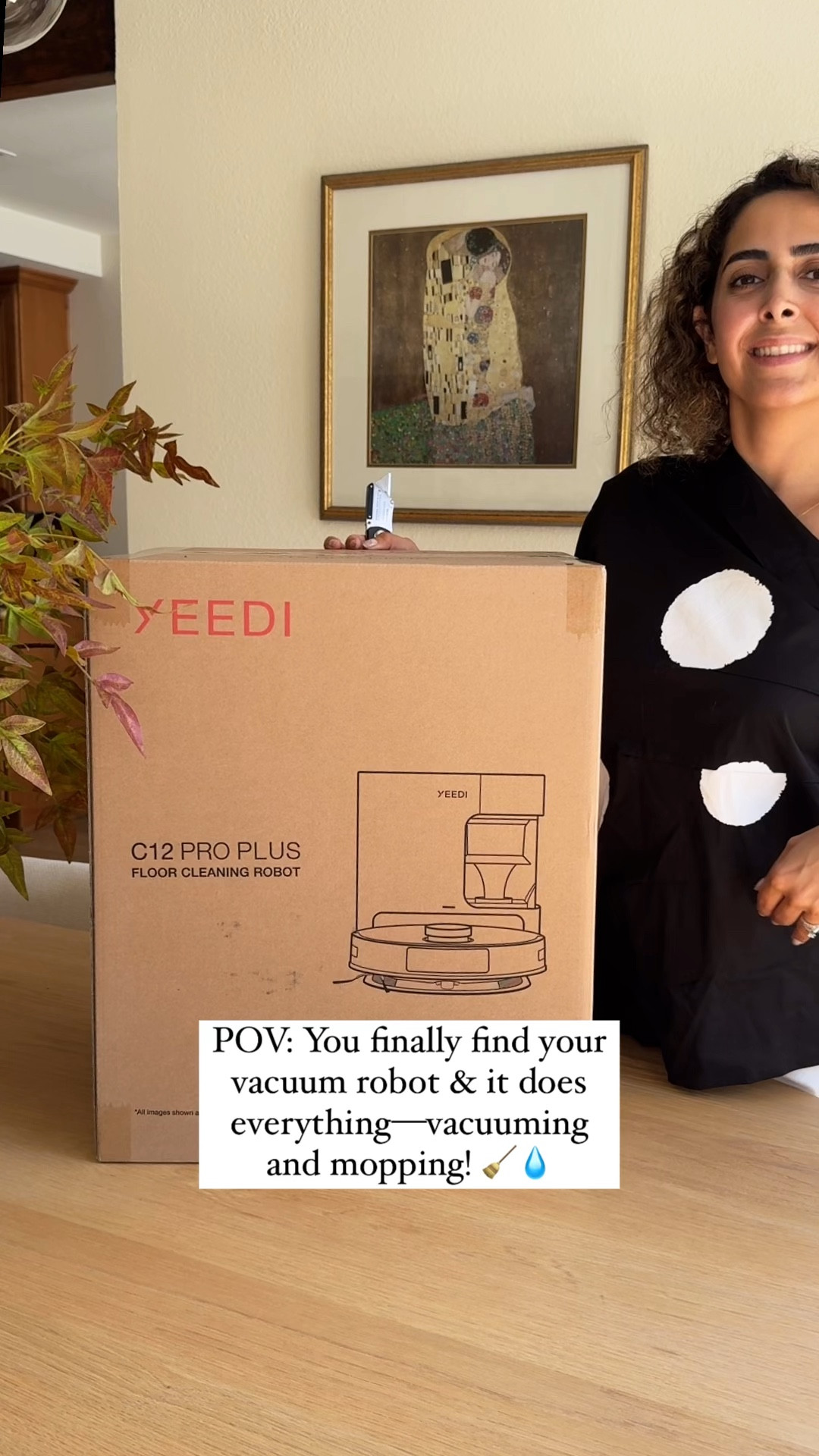 “Meet the ultimate cleaning companion! 🧹💧 Whether it’s vacuuming up pet hair or mopping away stubborn stains, this smart robot does it all—effortlessly! 😍 Say goodbye to paw prints and hello to spotless floors. Who else is ready for hands-free cleaning bliss? 🙌 #CleaningMadeEasy #SmartHomeEssentials #VacuumAndMop”

#LTKHome #LTKVideo