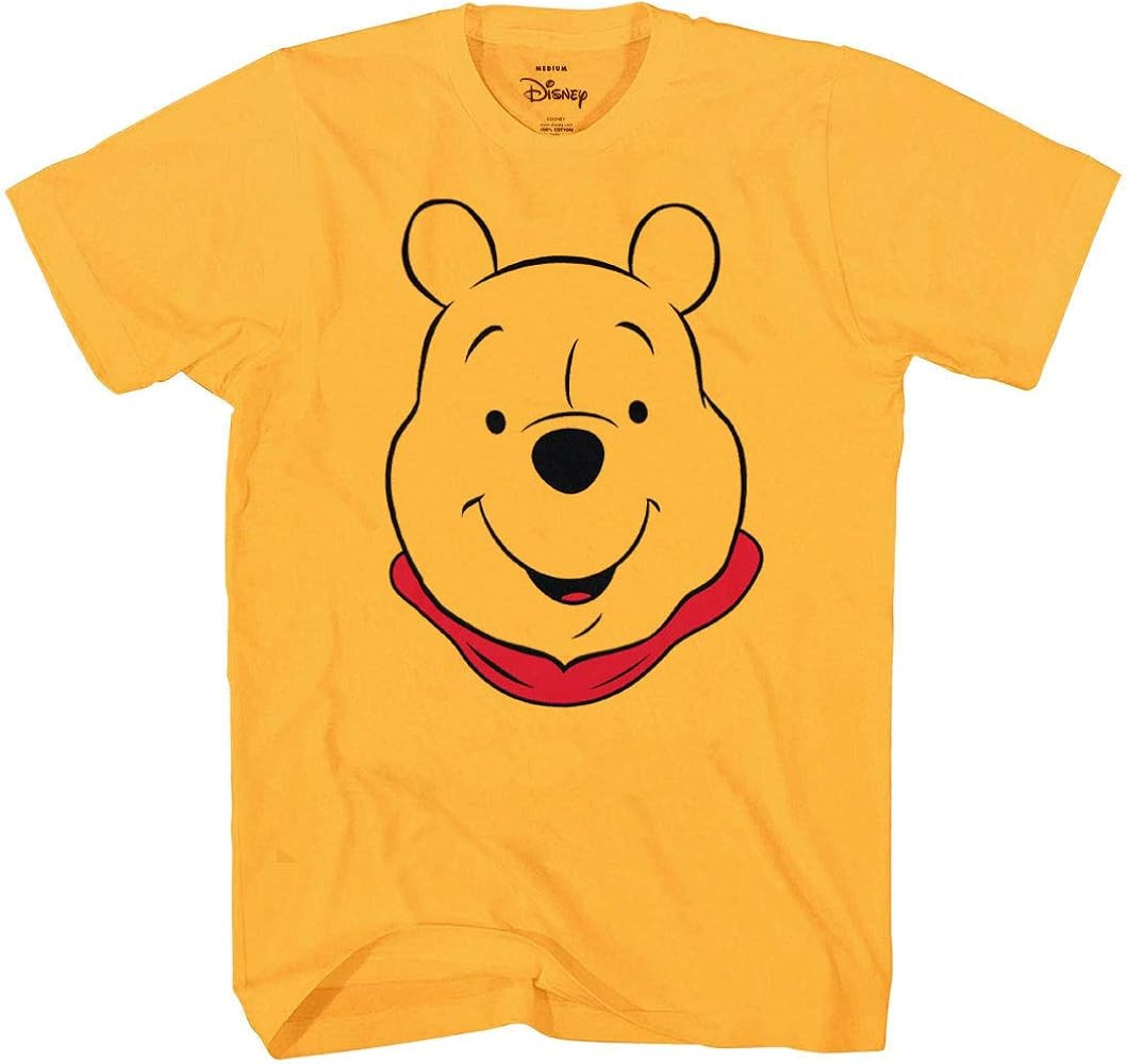 ANIMATION SHOPS Winnie Pooh and Friends Character Face Costume T-Shirt | Amazon (US)