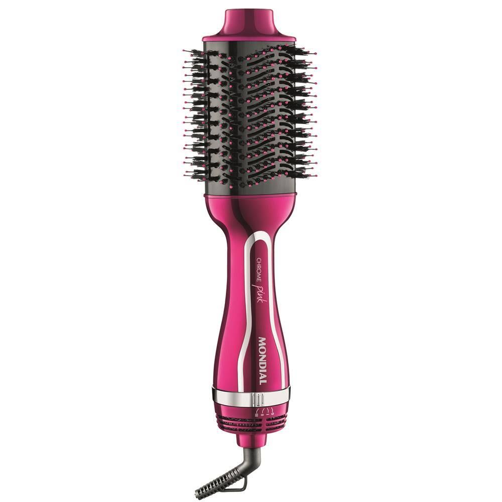 Escova Secadora Mondial Chrome Pink Line ES-04 1200W - Pink | Casas Bahia (BR)