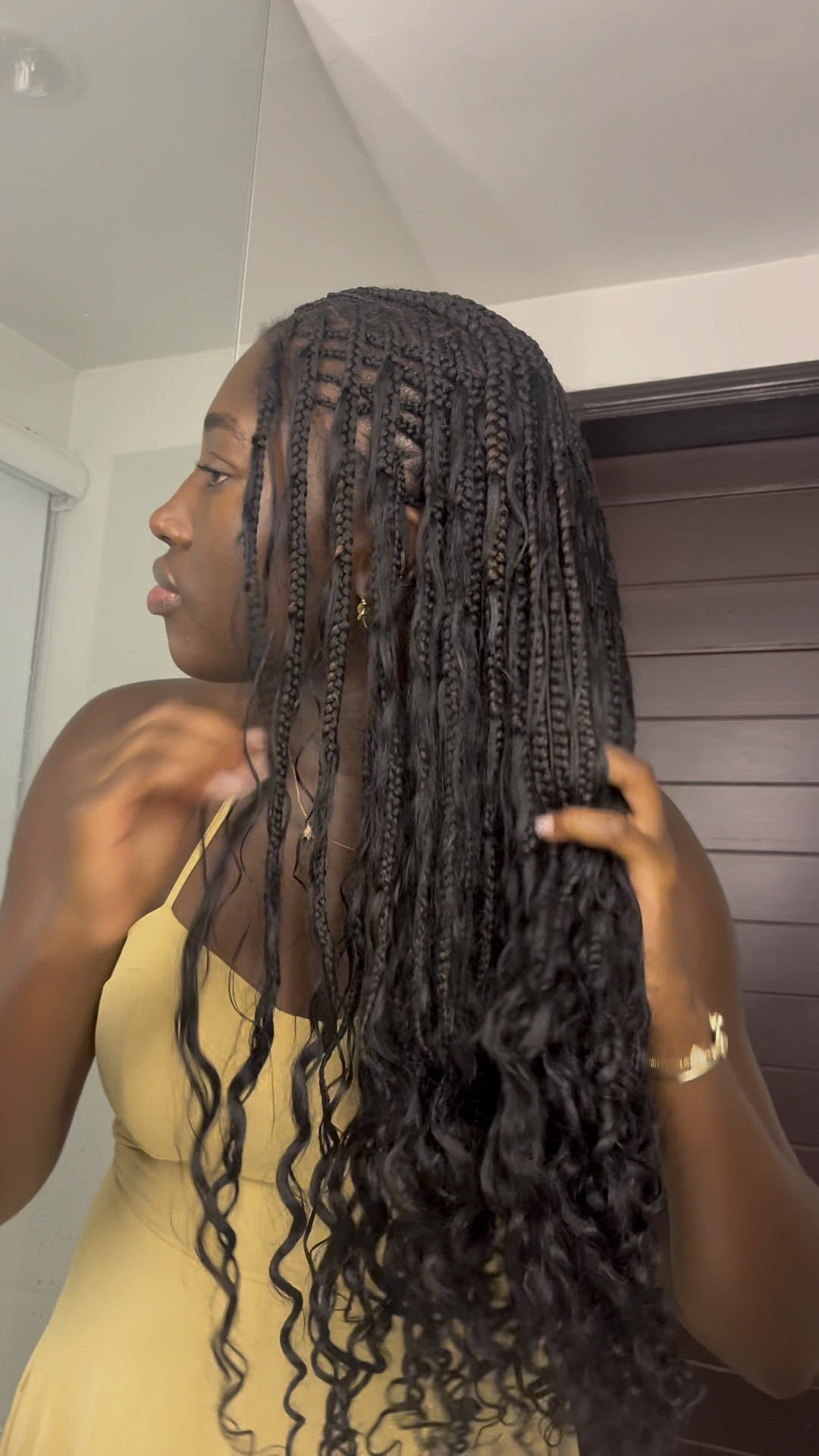Boho braids are low-key high maintenance when it comes to refreshing them, but this routine has helped me to keep my hair frizz free and soft! 

#LTKVideo #LTKBeauty #LTKBacktoSchool