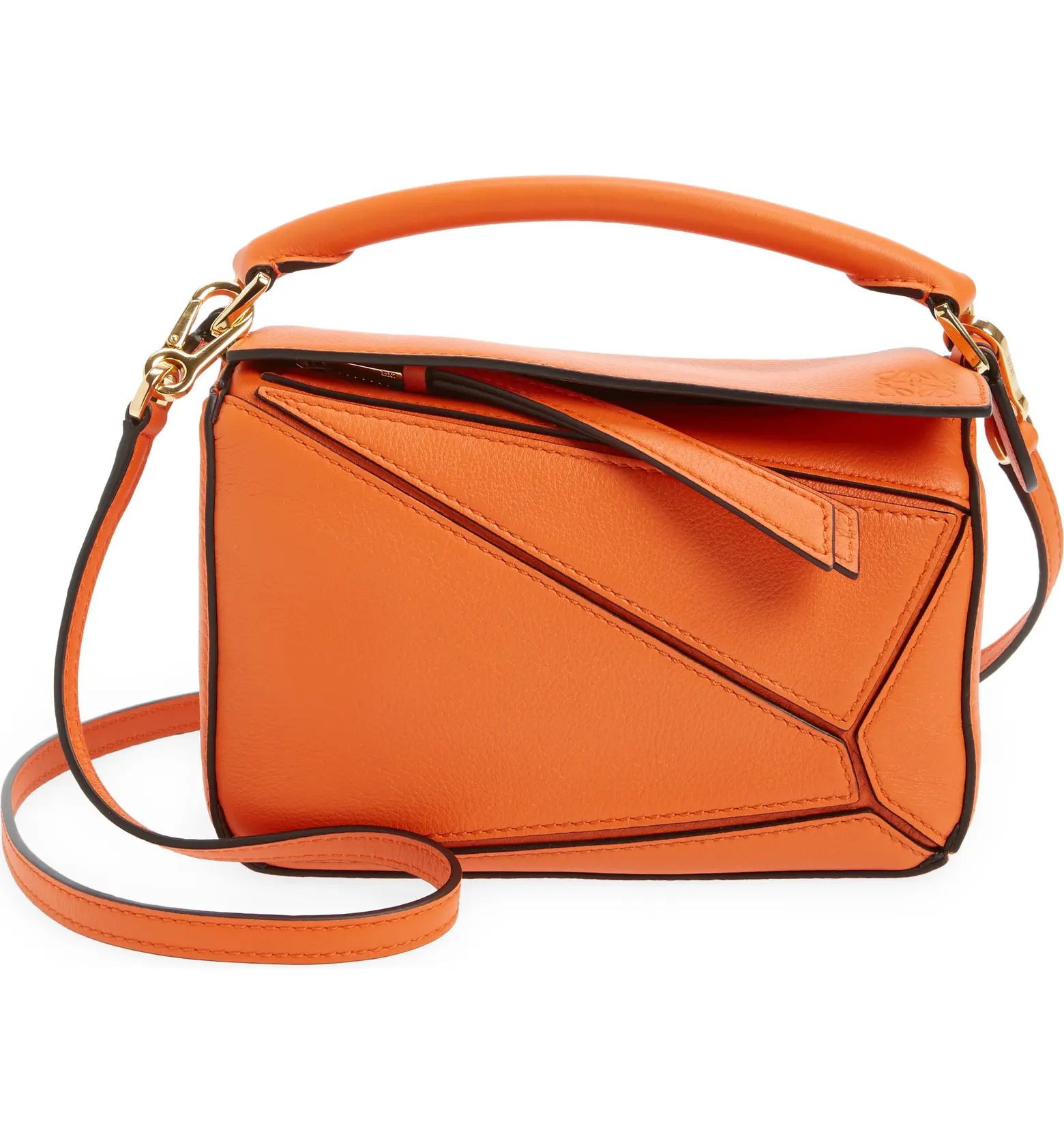 Mini Puzzle Calfskin Leather Bag | Nordstrom