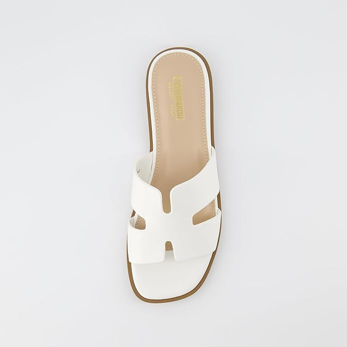 CUSHIONAIRE Women's Voyage slide sandal +Memory Foam, Wide Widths Available | Amazon (US)