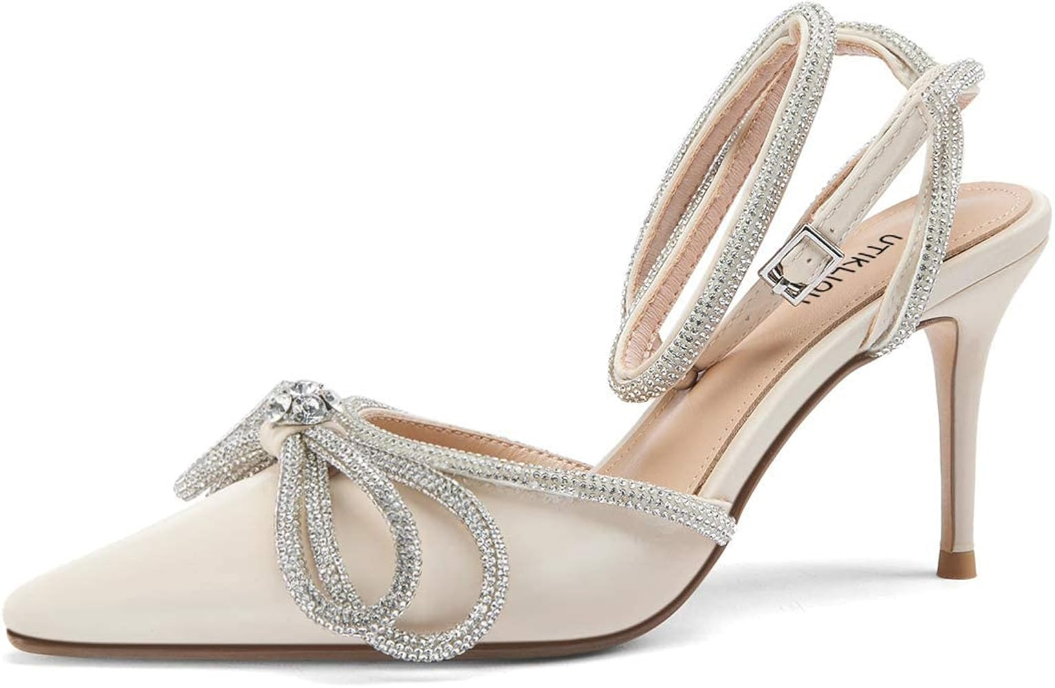 Rhinestone Heeled Pumps | Amazon (US)