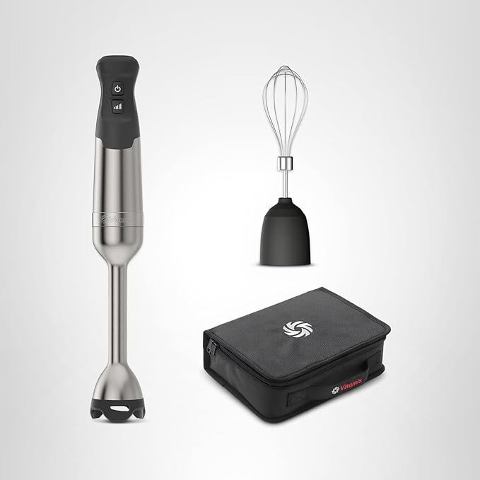 Vitamix 5-Speed Immersion Blender 3-Piece Bundle with Whisk Attachment and Storage Case, Professi... | Amazon (US)