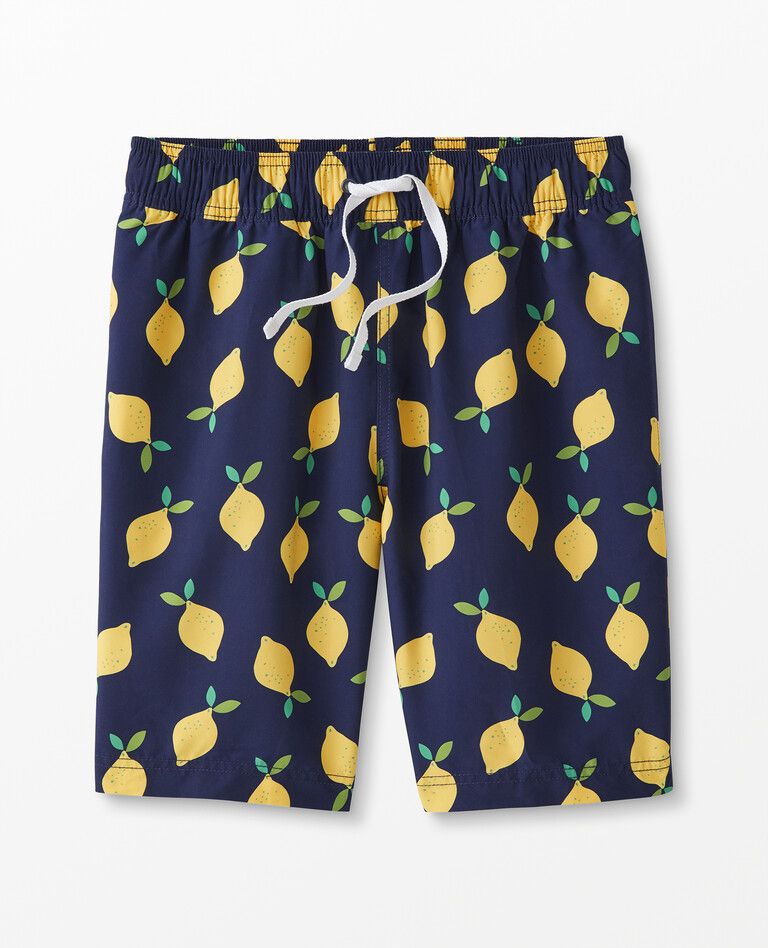 Recycled Men's Swim Trunks | Hanna Andersson