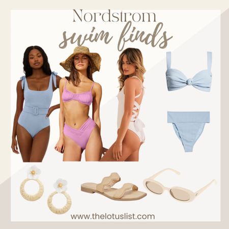 Nordstrom Swim Finds

Ltkfindsunder100 / ltkfindsunder50 / ltkmidsize / LTKshoecrush / Nordstrom / Nordstrom swimwear / swimwear / swim finds / swim / bathing suit / one piece swimsuit / bikini / bikinis / sunglasses / beige sunglasses / neutral sunglasses / sandals / summer sandals / spring sandals / neutral swim / blue swimsuit / neutral swimsuit / purple swimsuit / pink swimsuits / earrings / beach earrings / beachy earrings / blue bikini / purple bikini / Nordstrom style / Nordstrom finds / beachwear / beach / beach style / pool style / swimming / swim sale / sale / sale alert 

#LTKSwim #LTKTravel #LTKSeasonal