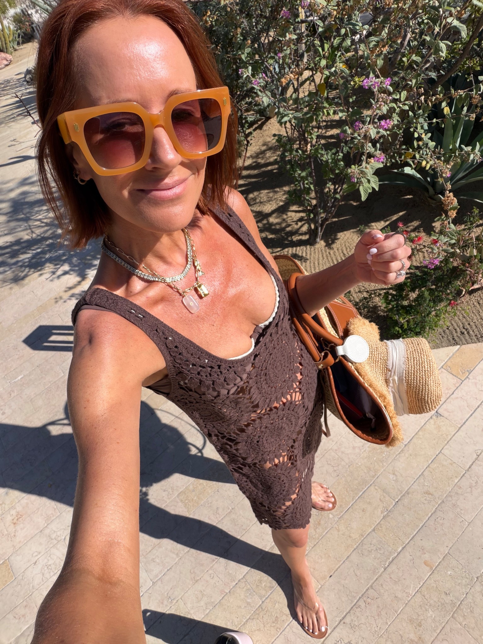 Obsessed with this easy little beach look—throw it on, add sunnies + a good tan, and you’re out the door ☀️

This crochet coverup is one of those pieces that just works—lightweight, flattering, and doubles as an actual outfit (not just a coverup). Paired it with my go-to layered jewelry and my current favorite bag situation.

Use code SSS15 for my Tori Bradburry jewelry (water-resistant = beach + pool approved, which we love) and code SUZINADEAU for one month free with Vivrelle to rotate designer bags without the commitment.

Everything linked for you 

#LTKootd #LTKSwim #LTKOver40