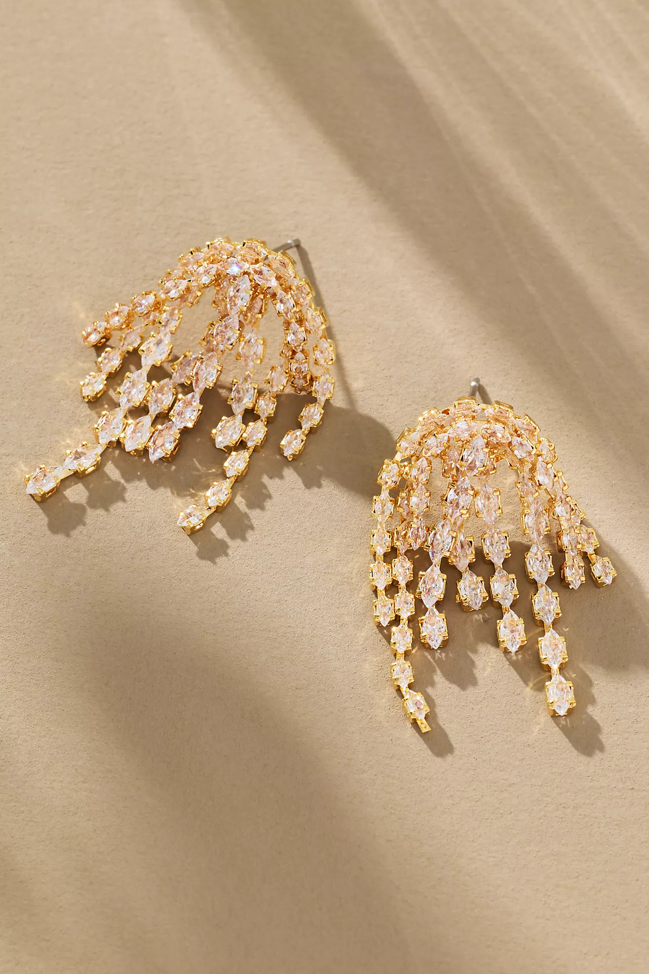Small Firework Crystal Drop Earrings | Anthropologie (US)