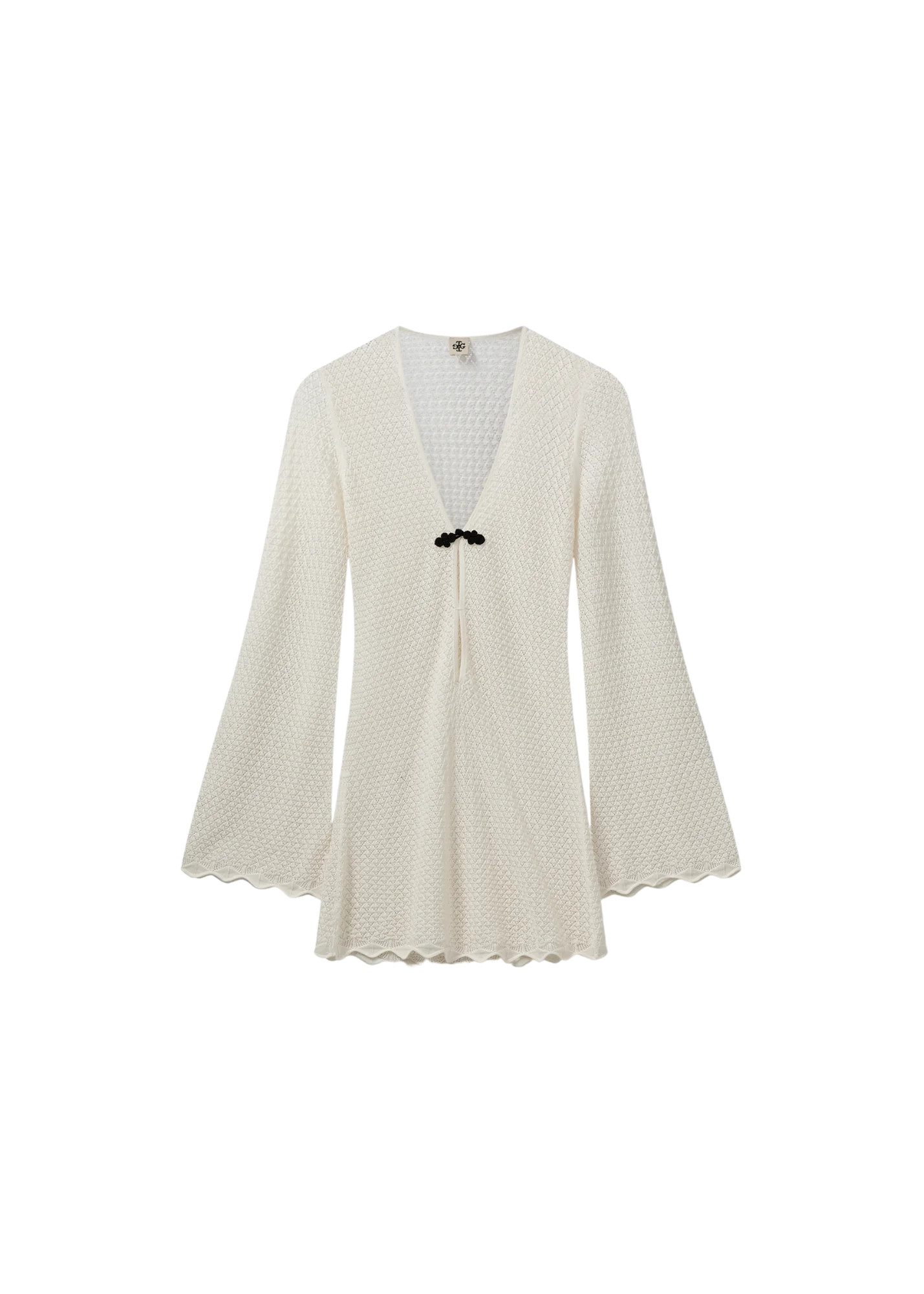 Tanzania Short Dress in Cream | MODISTE