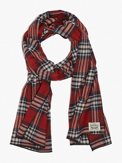 Levi's Flannel Plaid Scarf - Men's 1 | LEVI'S (US)