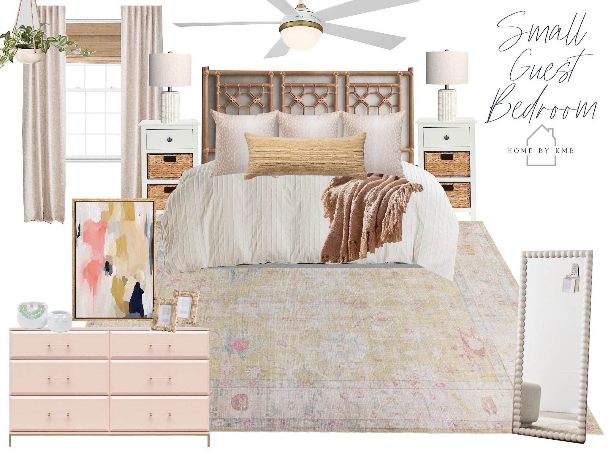A small budget friendly guest bedroom mood board! 💕
•
•
•
#homebykmb #interiordesigner #interiordesigners #homedecorblog #homedecorator #designgoals #interiordesigntrends #interiordesigngoals #homeaccount #housedesign #houseideas #homedesignideas #bedrooms #bedroomdecor #bedroomideas #bedroomstyling #bedroominspiration #bedroominspo #bedroominterior #bedroomdesigns #bedroominteriordesign #bedroomdecoration #bedroomdecorideas #bedroomdesignideas #guestbedroom 

#LTKhome