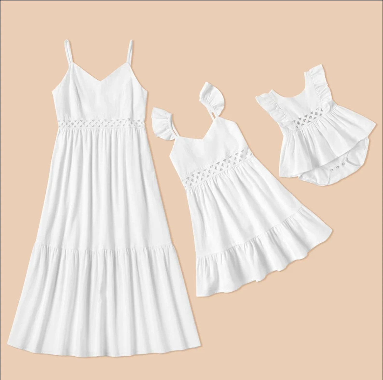 Mommy and Me Hollow Out Dresses | Etsy | Etsy (US)