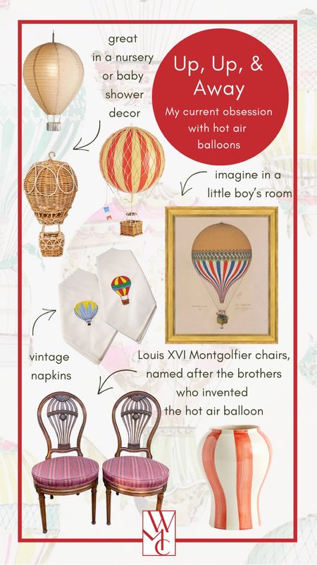 My current obsession with all things hot air balloon 

#LTKhome #LTKGiftGuide #LTKHoliday
