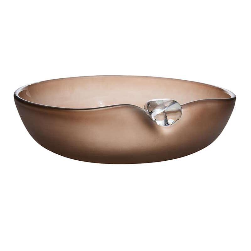 Brown Glass Bowl, 4.5" | At Home