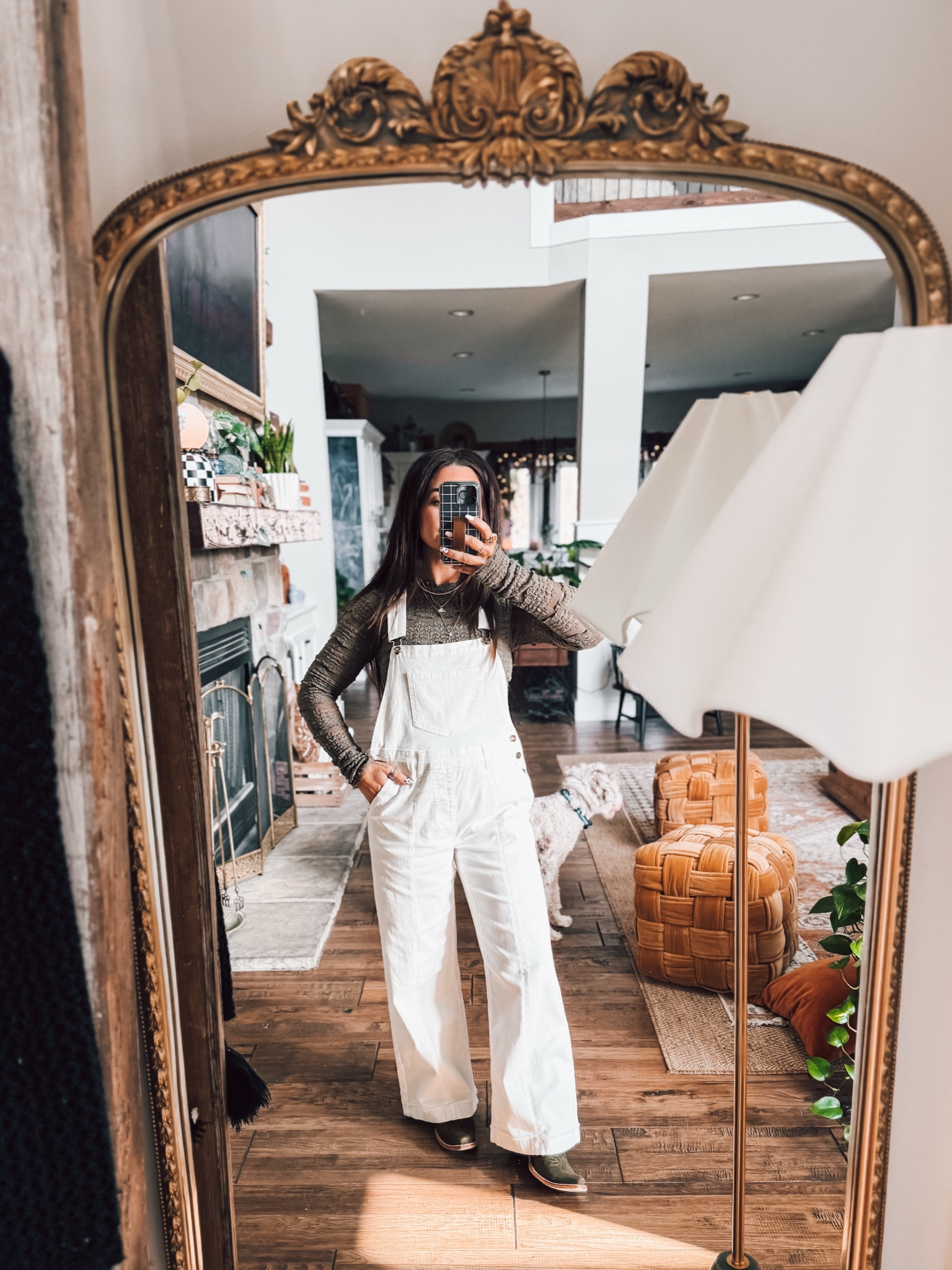 Best fitting overalls a little oversized love them! Also the best lace under shirt or by itself because it’s lined!! #springoutfit

#LTKShoeCrush #LTKStyleTip #LTKMostLoved