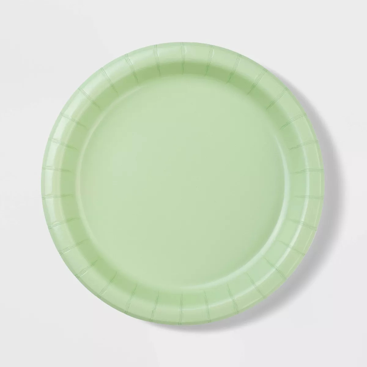 20ct 8.5" Disposable Dinner Plates Sage Green - Spritz™ | Target