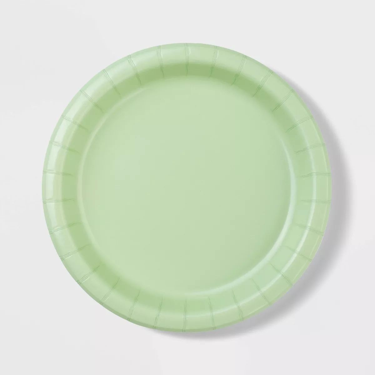 20ct 8.5" Disposable Botanical Dinner Plates Sage Green - Spritz™ | Target