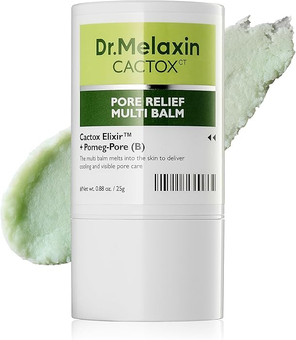 Dr.Melaxin Cactox Pore Relief Multi Balm Stick – Cooling & De-Puffing, Pore Tightening, Reduces... | Amazon (US)