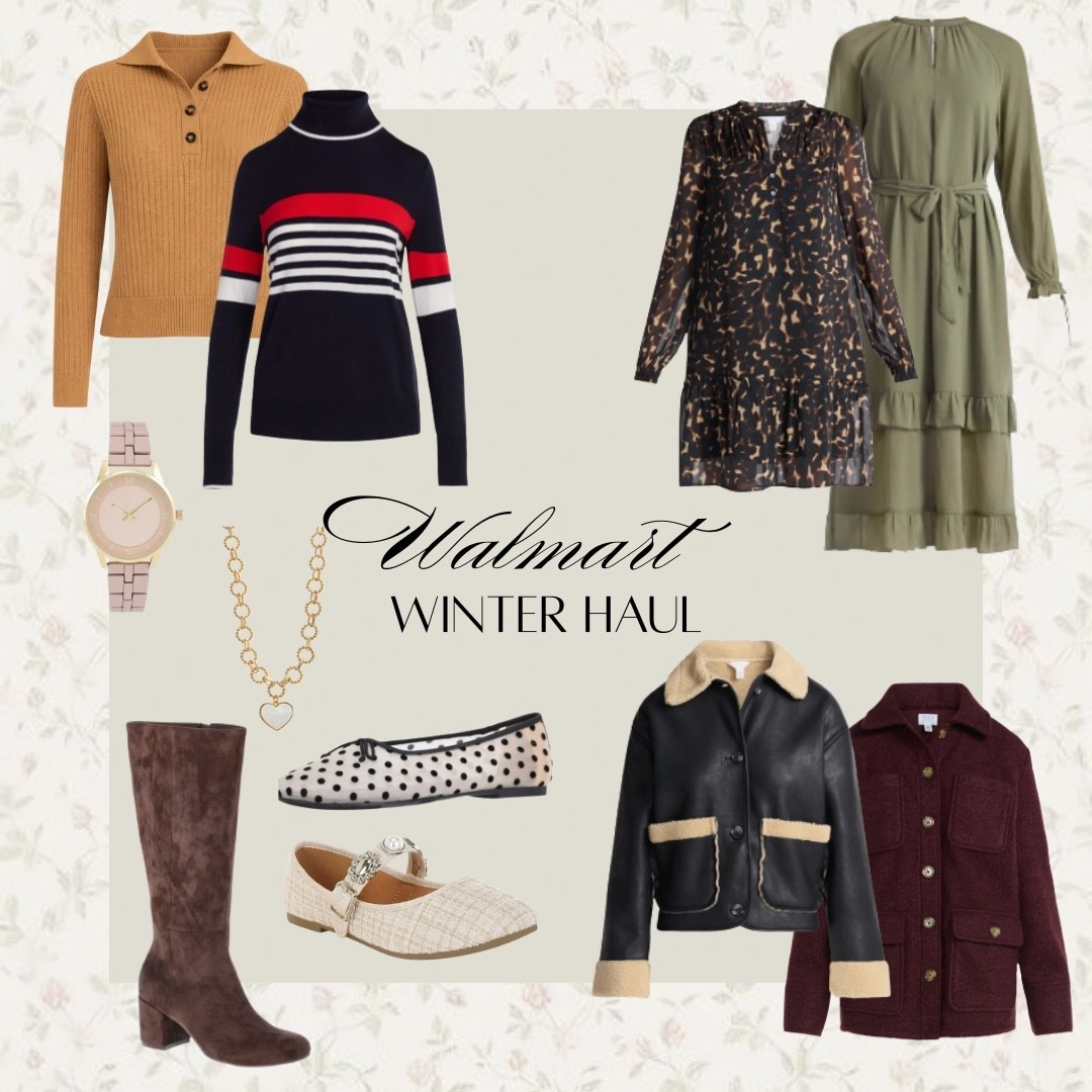 Cozy layers, chic shoes, and elevated pieces you’ll actually wear all season — all from Walmart! These finds are perfect for building affordable winter outfits that look way more expensive than they are 🛍️✨

#LTKSeasonal #LTKWorkwear #LTKFindsUnder50