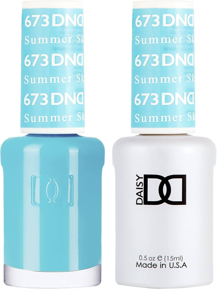 DND Gel Polish Set, Blue Collection, UV/LED GelPolish and Air Dry Nail Lacquer, Matching Chip-Fre... | Amazon (US)