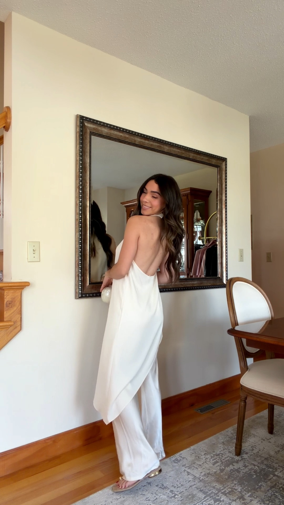 Size XS in the top and 2 in the pants 

Spring outfits 2026, vacation outfit, satin pants, Zara 

#LTKootd #LTKPetite